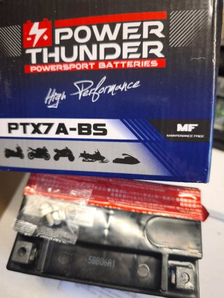 Batería Moto Power Thunder PTX7A-BS