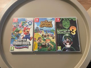 Luigi's Mansion 3 y Mario Wonder