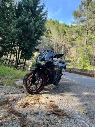 Kawasaki Ninja 250R 2009 Negra 30CV 41643KM
