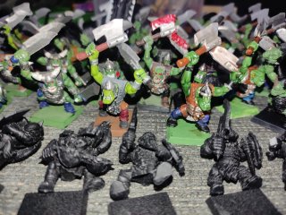 Batallón Orcos Warhammer