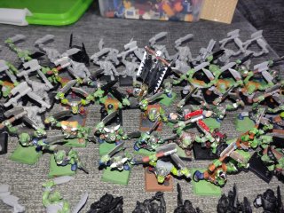 Batallón Orcos Warhammer
