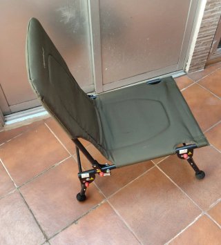 Silla de pesca carpfishing Caperlan plegable