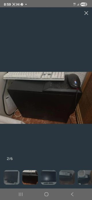 Ordenador Acer Negro + TV