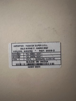 Billetera de cuero para hombre