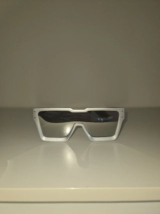 Occhiali da sole Cyberpunk Argento