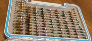 103 Ninfas y Perdigones para Pesca