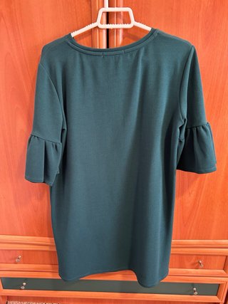 Vestido verde Pull&Bear talla M
