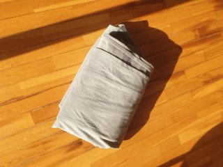 Cortinas Sandsvingel terciopelo gris