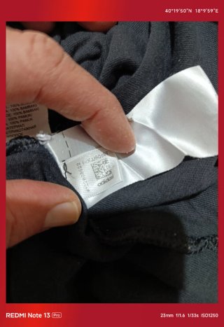 T-shirt Adidas Adicolor Classic 3-Stripes Nera L