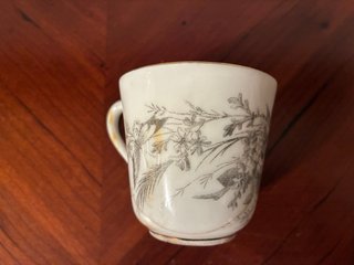 Taza de Café Antigua (Demitasse) 1900