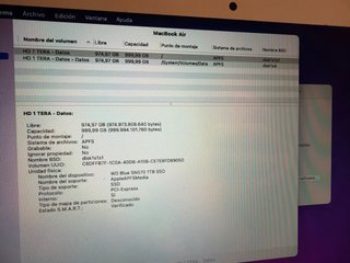 Macbook Air 13 2017 Plata