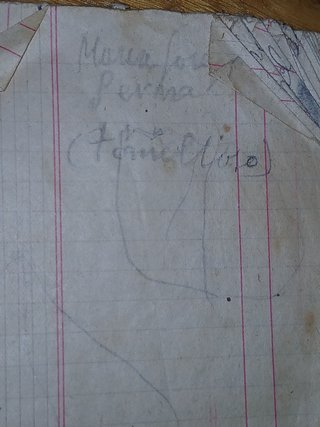 Antiguo libro manuscrito religioso SERNA TOMELLOSO