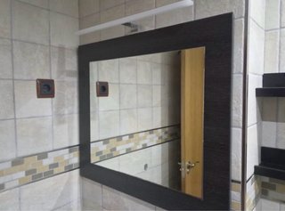 Espejo con luz LED
