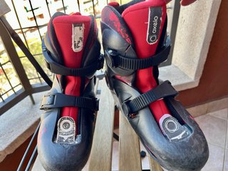 Patines en línea Oxelo Talla 32-34 + bolsa + casco