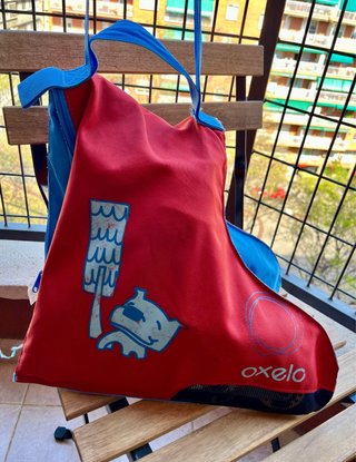 Patines en línea Oxelo Talla 32-34 + bolsa + casco