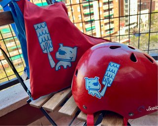 Patines en línea Oxelo Talla 32-34 + bolsa + casco