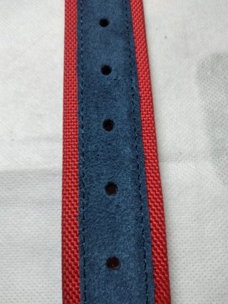 Cintura Uomo Navigare Blu/Rosso