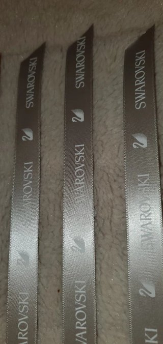 Nastri Swarovski dorati e argentati