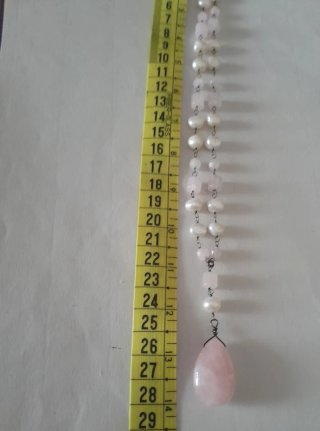 Lote 2 collares piedra natural