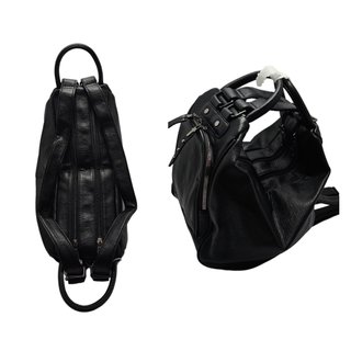 Bolso Bandolera Multifuncional Negro Mochila Mujer