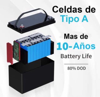 Batería KOVEN LiFePO4 12.8V 100Ah