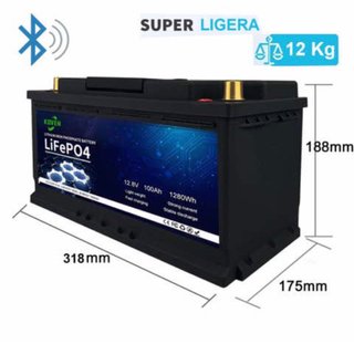 Batería KOVEN LiFePO4 12.8V 100Ah