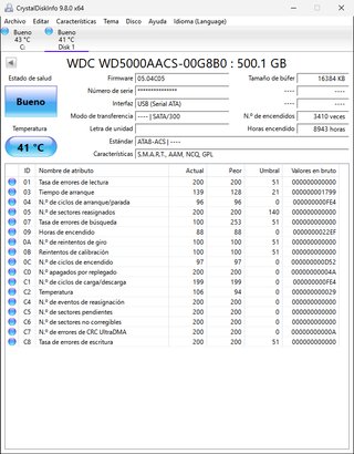 Disco Duro HDD 500GB WD Caviar Green SATA