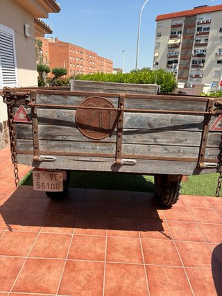 Remolque agrícola madera