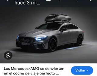 Baúl portaequipajes techo coche negro