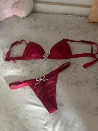 Yamamay Intimo Rosso con Cristalli