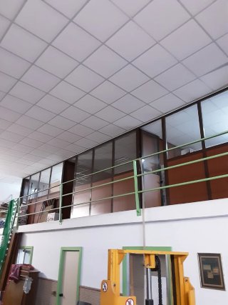 Oficinas de aluminio
