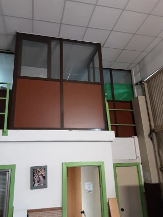 Oficinas de aluminio