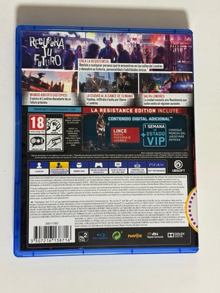Watch Dogs Legion PS4 Resistance Edition