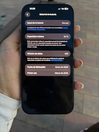 iPhone 16 Pro Max Negro 256 GB