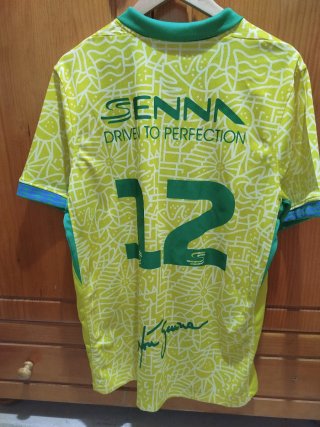 Camiseta de futbol Nike Ayrton Senna Brasil 12