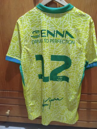 Camiseta de futbol Nike Ayrton Senna Brasil 12