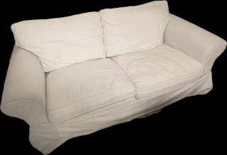 Sofá 2 Plazas Ikea Blanco