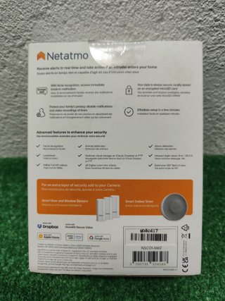 Cámara Interior Netatmo Smart