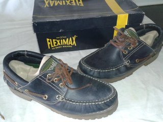 Zapatos NÁUTICOS (75€ FLEXIMAX todo piel 42 CHOLLO