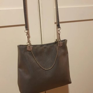 Bolso fiesta plateado vintage 80s/90s