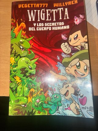 2 libros de wigetta