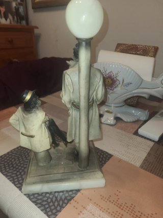 Figura vintage hombre y mujer