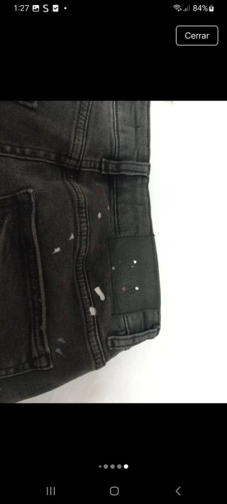 Pantalón vaquero Bershka hombre talla 36