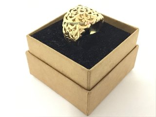 anillo oro 18k con piedra
