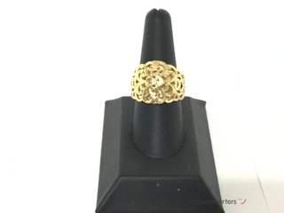 anillo oro 18k con piedra