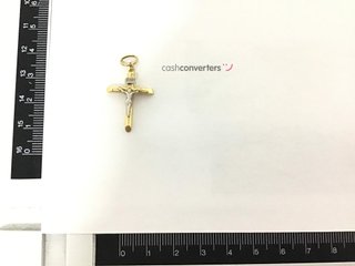 crucifijo oro 14k