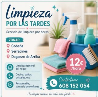 Servicios Limpieza por horas