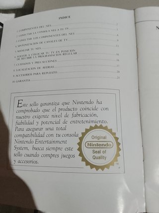 Nintendo Entertainment System Español