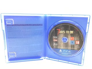 7 days to die: the survival horde crafting game ps4