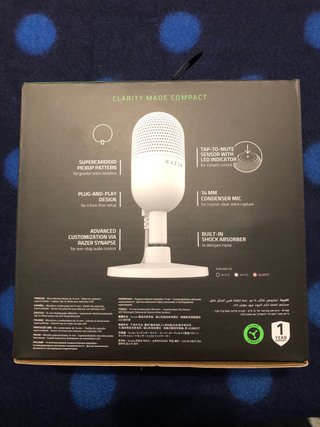 Razer Seiren V3 Mini Micrófono Blanco